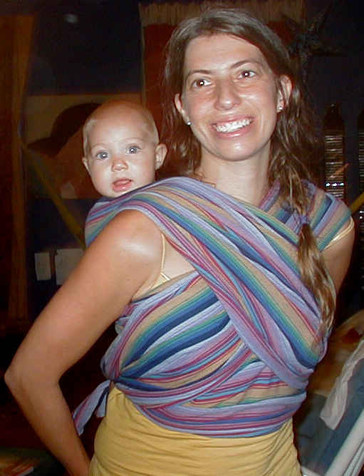 Double Hammock Carry crossed over chest