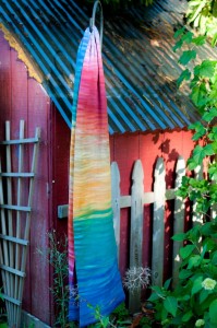 hope08 Batik Rainbow Hope wraparound baby carrier