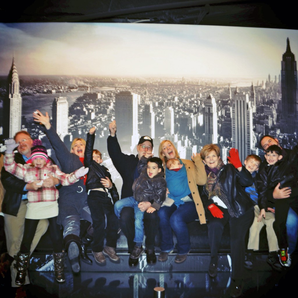 Babywearers International of NYC - top of the Rock!