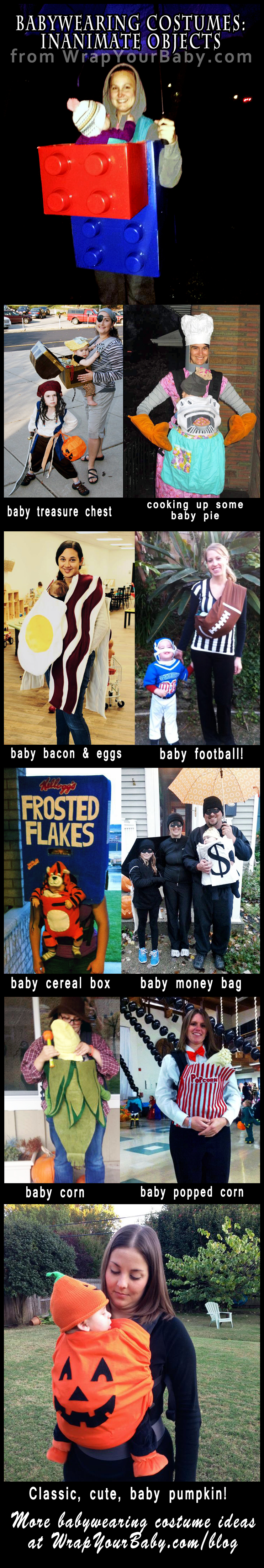 inanimate object babywearing costumes