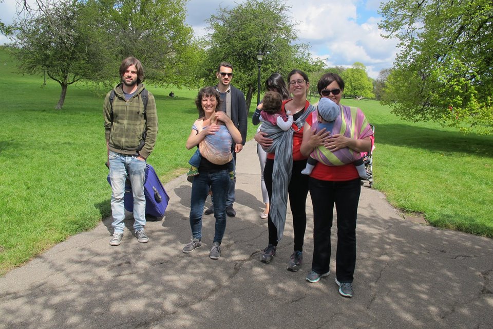 WalkingMoms4 Intro to Babywearing Walk with Walking Mums in London