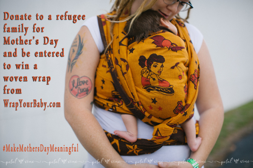 Baby Carriers for Refugees Mothers Day Giveaway